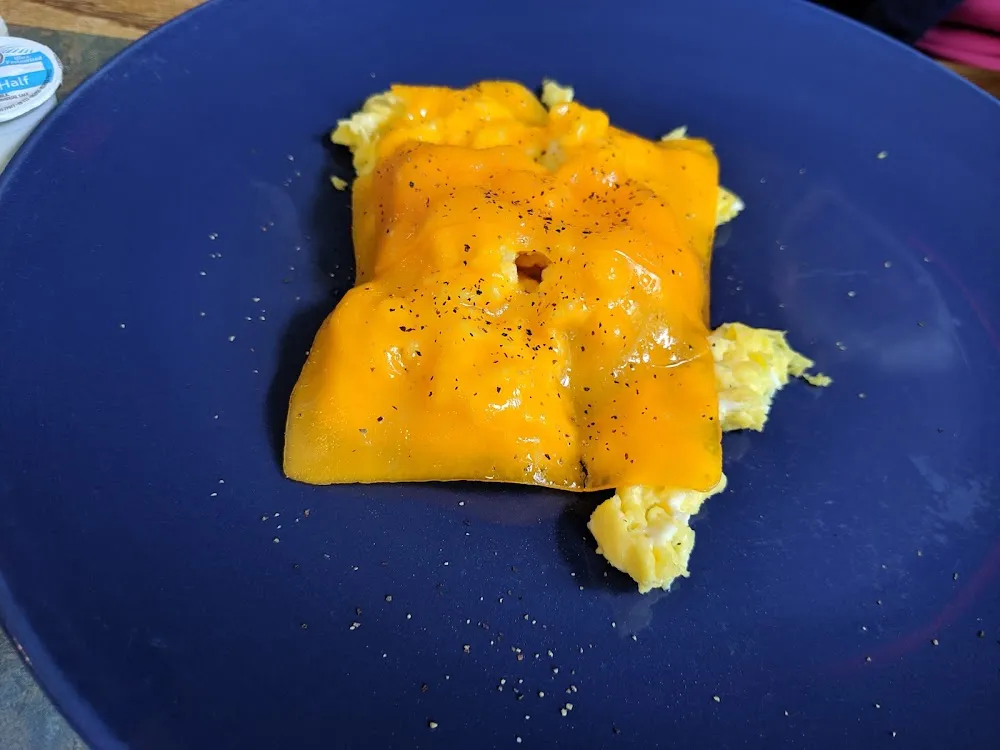 Scrambled Eggs and Cheese